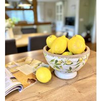 Blumentopf Schale Pflanzschale Obstschale Übertopf Deko Landhaus von DekoHirsch