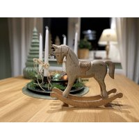 Schaukelpferd Weihnachten Advent Deko Antik Nostalgie Schaukelpferd Weihnachten Advent Deko Antik Nostalgie von DekoHirsch