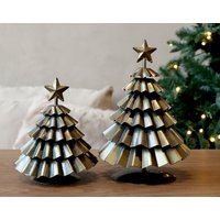 Tannenbaum Weihnachtsbaum Metall Messing Weihnachtsdeko Advent Vintage Tannenbaum Weihnachtsbaum Metall Messing Weihnachtsdeko Advent Vintage von DekoHirsch