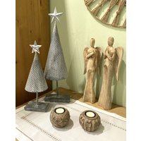 Weihnachtsbaum Tannenbaum Zink Weihnachtsdeko Advent Weihnachten von DekoHirsch