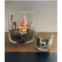 Weihnachtsaufkleber, Rentier, Frohe Weihnachten, Adventsdekoration, Windlichtaufkleber, Glassticker Weihnachtsaufkleber, Rentier, Frohe Weihnachten, Adventsdekoration, Windlichtaufkleber, Glassticker von DekoManoidee