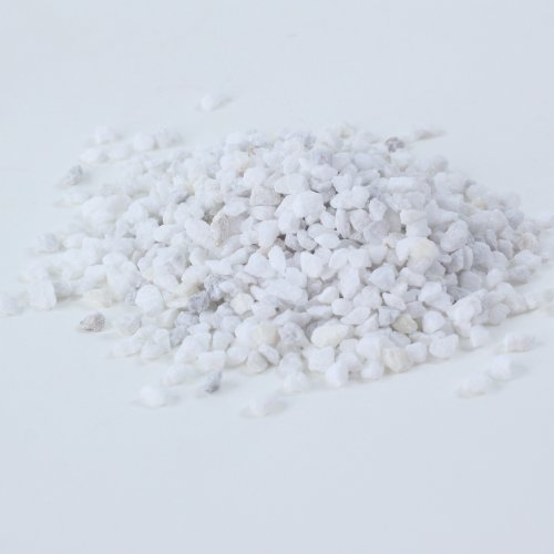 Granulat Dekosand Sand Streudeko Steine Dekosteine, 2-3 mm Korngröße, 1kg im Beutel (weiß) von DekoMich