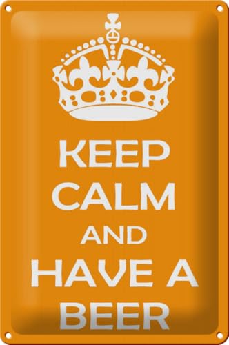 Blechschild 30 x 20 cm Keep Calm and have a Beer ! - DekoNo7 Blechschild 30 x 20 cm Keep Calm and have a Beer ! - DekoNo7 von DekoNo7