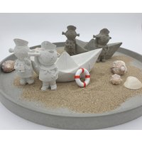 Beton Deko Boot Anker Matrosen Im Set Badezimmer Maritim Meer Handgemacht Beton Deko Boot Anker Matrosen Im Set Badezimmer Maritim Meer Handgemacht von DekoOaseShop