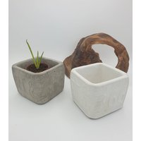 Handgemachter Pflanztopf Aus Beton Route 66 Eckig Vatertag Handgemachter Pflanztopf Aus Beton Route 66 Eckig Vatertag von DekoOaseShop