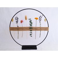 Trockenblumenkranz Stehkranz Mit Trockenblumen - Dekopanda von DekoPandaShop