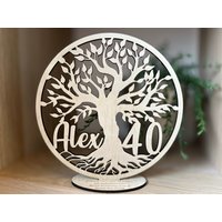 Lebensbaum Für Jeden Geburtstag Personalisiert Mit Wunschtext in 3 Größen Aus Holz Oder Ohne Standfuss Geschenk Namen Aufsteller Lebensbaum Für Jeden Geburtstag Personalisiert Mit Wunschtext in 3 Größen Aus Holz Oder Ohne Standfuss Geschenk Namen Aufsteller von DekoRick
