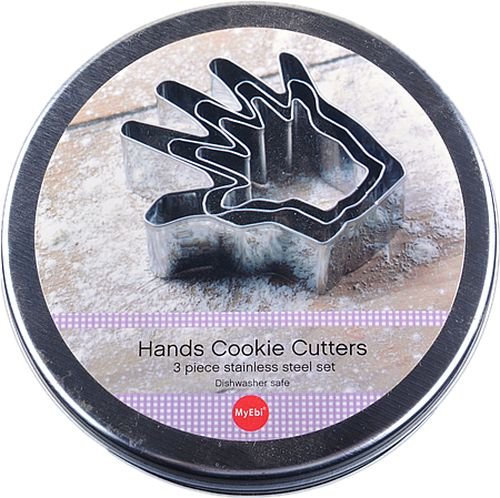 Baby Hand Ausstechform Set, Edelstahl von DekoShop