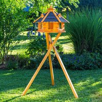 Vogelhaus Mit Ständer, V 18 Mittel Dunkel Dreibeinständer, Vogelfutterhaus 55 X 37 cm Vogelhaus Mit Ständer, V 18 Mittel Dunkel Dreibeinständer, Vogelfutterhaus 55 X 37 cm von DekoShopHannusch