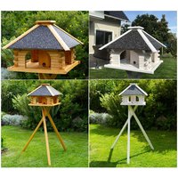 Vogelhaus V20 Stein in Weiß Oder Braun, Verschiedene Varianten Und Optionen Wie Solarbeleuchtung Ständer Vogelhaus V20 Stein in Weiß Oder Braun, Verschiedene Varianten Und Optionen Wie Solarbeleuchtung Ständer von DekoShopHannusch