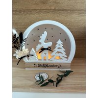 Weihnachtsdeko Elch Rentier Tannenbaum Weihnachten Winterzauber Deko Handgemacht Geschenk von DekoTraum44
