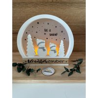 Winter Deko Personalisiert Weihnachten Tannenbaum Schneemann Aufsteller Schneeflocken Loop Geschenk Winter Deko Personalisiert Weihnachten Tannenbaum Schneemann Aufsteller Schneeflocken Loop Geschenk von DekoTraum44