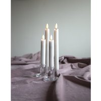 Led Weiße Leuchterkerzen - 2-Teilig von DekoWeltenDE