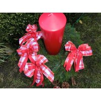 Deko-Schleifen Für Adventskranzchristbaumgeschenkadventsdeko Deko-Schleifen Für Adventskranzchristbaumgeschenkadventsdeko von DekoWerkstatt