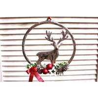 Fensterdeko Kleiner Loop "Hirsch" Weihnachtsdeko Fensterdeko Kleiner Loop "Hirsch" Weihnachtsdeko von DekoWerkstatt