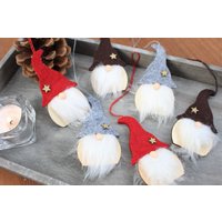 Filz-Wichtel-Zwerge "Weihnachtswichtel" 6Er Set von DekoWerkstatt