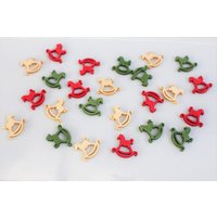 Schaukelpferd-/ Elch-Holz-streu-Deko Weihnachtsdeko Schaukelpferd-/ Elch-Holz-streu-Deko Weihnachtsdeko von DekoWerkstatt