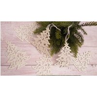 Tannen-Hänger Christbaumschmuck 6Er Set von DekoWerkstatt