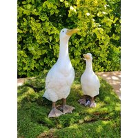 Ente Gans Vogel Tierskulptur Tierfigur Gartendekoration Gartenstatue Gartenteich Brunnen Garten Terrasse Bauernhof Bell Arte Ente Gans Vogel Tierskulptur Tierfigur Gartendekoration Gartenstatue Gartenteich Brunnen Garten Terrasse Bauernhof Bell Arte von DekoWohlfuehlen