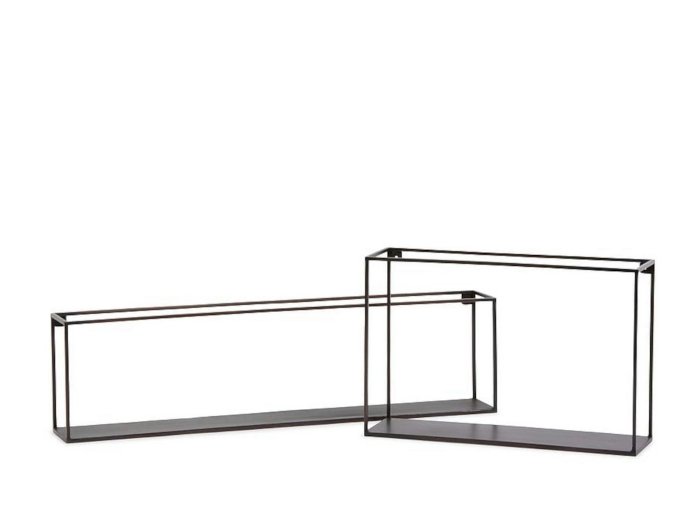 Dekocandle Regal Regal Metall copper antik 46x13x30 (1 Stück) von Dekocandle