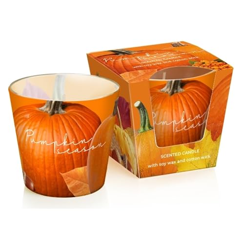 2er Set Duftkerze/Geschenk für Frauen/Kerze im Glas aus Sojawachs, Pumpkin Season, Duftrichtung Kürbis mit Baumwolle, L/B/H 8 x 8 x 8 cm, 115g 2er Set Duftkerze/Geschenk für Frauen/Kerze im Glas aus Sojawachs, Pumpkin Season, Duftrichtung Kürbis mit Baumwolle, L/B/H 8 x 8 x 8 cm, 115g von Dekohelden24