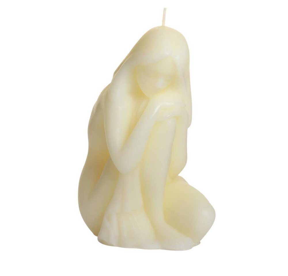 Dekohelden24 Adventskerze Hochwertige Kerze aus Sojawachs in Form einer Frau oder Männeroberkörp (1 Stück, 1-tlg), Venusfigur von Dekohelden24