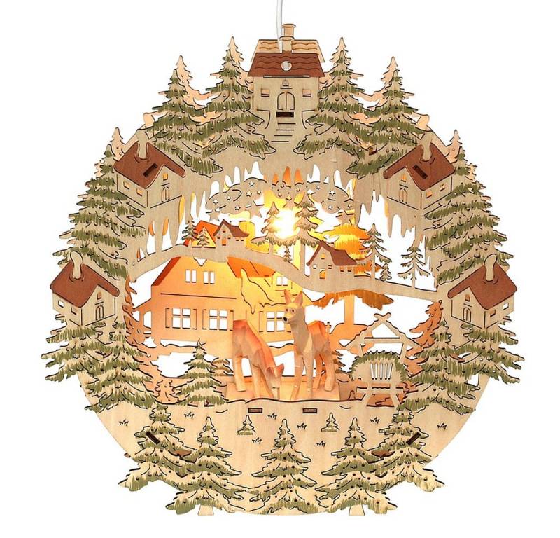 Dekohelden24 Beleuchtetes Fensterbild Exclusive beleuchtete 2D Holz Fensterbilder in tollen Motiven Dekohelden24 Beleuchtetes Fensterbild Exclusive beleuchtete 2D Holz Fensterbilder in tollen Motiven von Dekohelden24