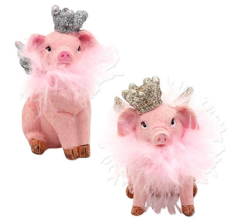 Dekohelden24 Dekofigur Keramik Deko-Schweine mit Krone, Größe über Dropdown-Menü wählbar. Dekohelden24 Dekofigur Keramik Deko-Schweine mit Krone, Größe über Dropdown-Menü wählbar. von Dekohelden24