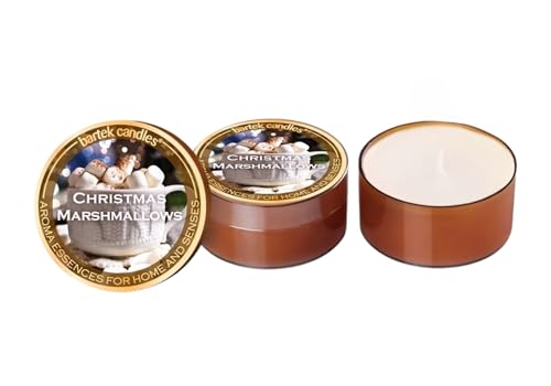 Dekohelden24 Dosenkerzen/Duftkerzen als 3er Set in Kunststoffschale, Duftrichtung Christmas Marshmallows 40g je Kerze H/Ø: ca. 3 x 5,5 cm. Dekohelden24 Dosenkerzen/Duftkerzen als 3er Set in Kunststoffschale, Duftrichtung Christmas Marshmallows 40g je Kerze H/Ø: ca. 3 x 5,5 cm. von Dekohelden24