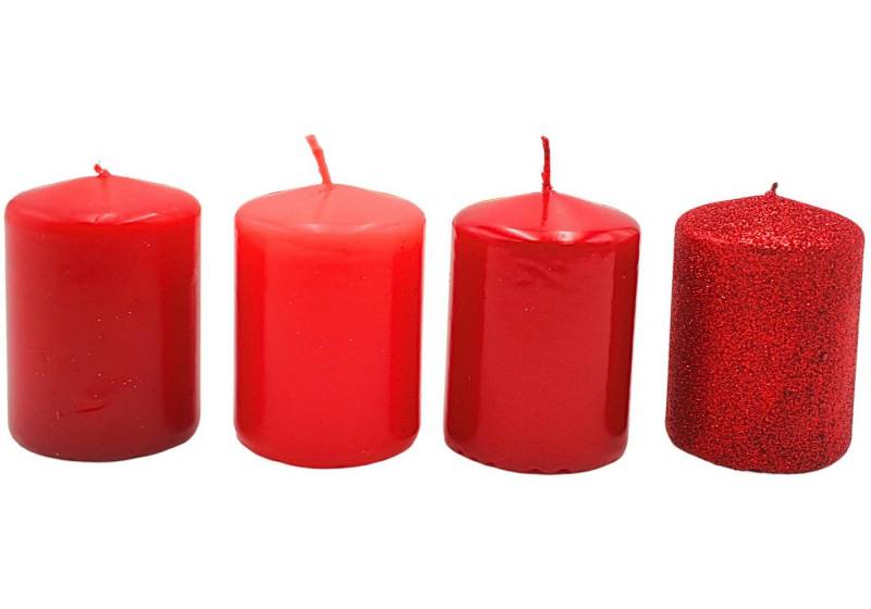 Dekohelden24 Formkerze Stumpenkerzen in verschiedenen Varianten, cm. von Dekohelden24