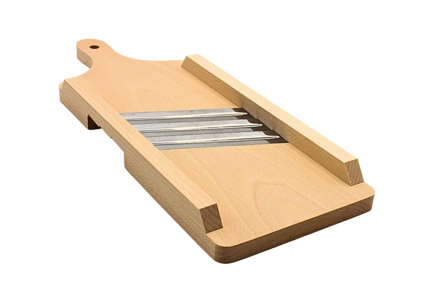 Dekohelden24 Gemüsehobel Holzbrett - Gurkenhobel - Krauthobel mit integriertem Schneider in, Holz Dekohelden24 Gemüsehobel Holzbrett - Gurkenhobel - Krauthobel mit integriertem Schneider in, Holz von Dekohelden24
