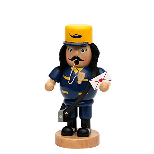 Holz Räuchermann Postbote, L/B/H: 8 x 7 x 16 cm. Holz Räuchermann Postbote, L/B/H: 8 x 7 x 16 cm. von Dekohelden24