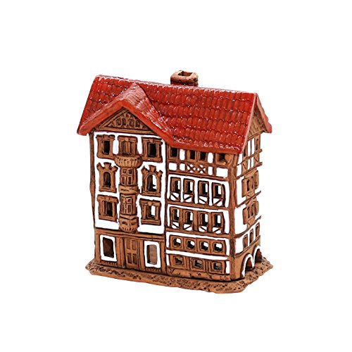 Dekohelden24 Keramik- Lichthaus - Fachwerkhaus - HandArt, 141016, Haus O, 8 von Dekohelden24