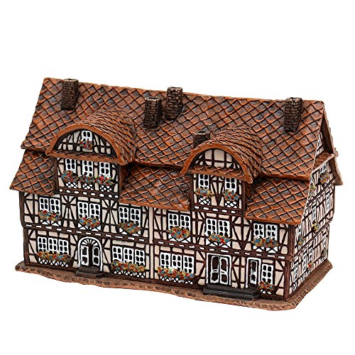 Keramik-Lichthaus - Rathaus Herbstein - HandArt - Detailgetreu nachgebildet und Handbemalt - Maße: ca. Breite 12,5 cm x Länge 16 cm x Höhe 17,5 cm. Keramik-Lichthaus - Rathaus Herbstein - HandArt - Detailgetreu nachgebildet und Handbemalt - Maße: ca. Breite 12,5 cm x Länge 16 cm x Höhe 17,5 cm. von Dekohelden24