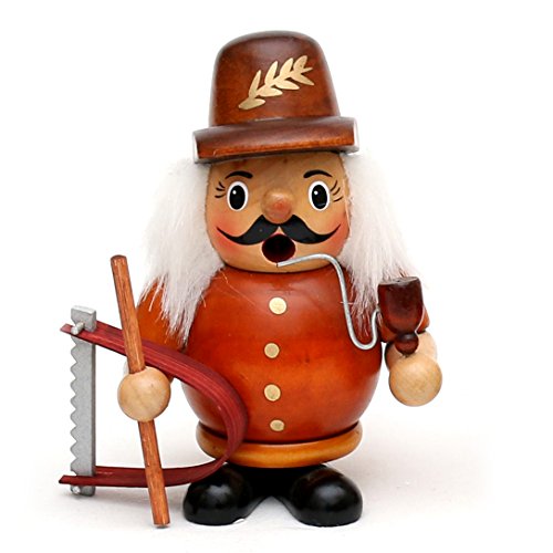 Dekohelden24 Lustiges Räuchermännchen als Waldarbeiter, ca. 12 cm von Dekohelden24