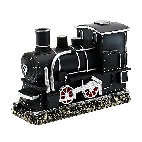 Dekohelden24 Räucher - Lokomotive, Höhe 11 cm Breite 6,5 cm Länge 16 cm, von Dekohelden24