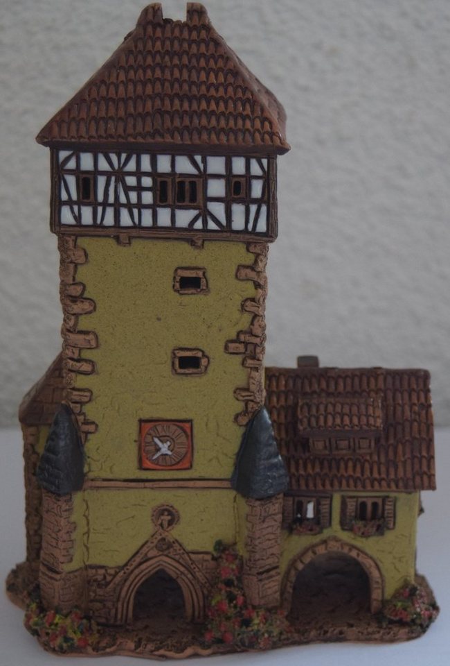 Dekohelden24 Räucherhaus Keramik- Lichthaus - Fachwerkhaus - HandArt, (1 St) von Dekohelden24