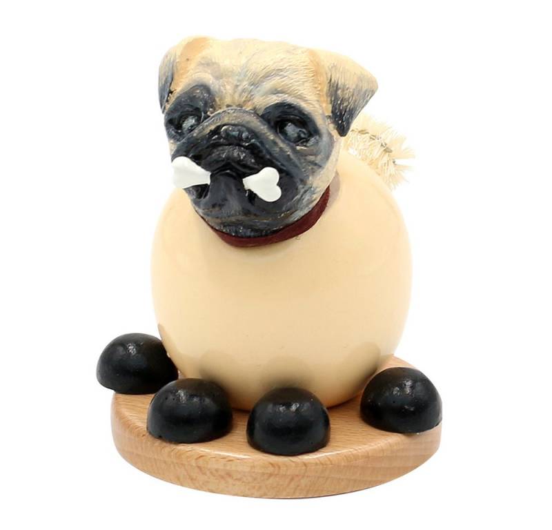 Dekohelden24 Räuchermännchen Holz-Räucherfigur Hund, ca. 10 cm von Dekohelden24
