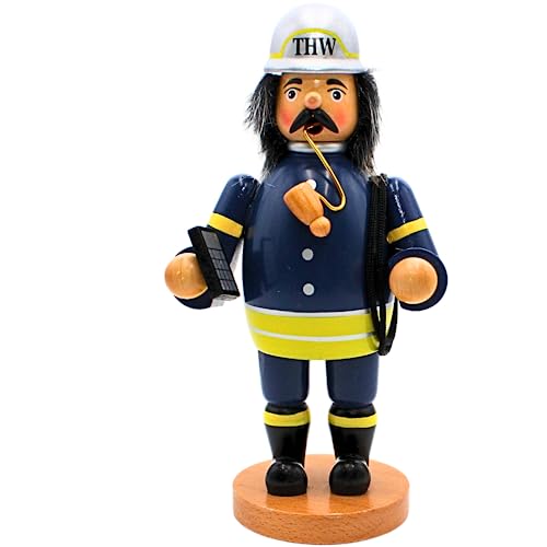 Räuchermann als THW Helfer, ca. 20 cm Räuchermann als THW Helfer, ca. 20 cm von Dekohelden24