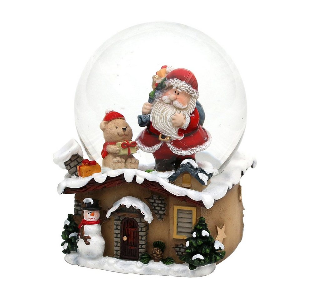 Dekohelden24 Schneekugel Schneekugel mit Weihnachtsmann, Motiv über Dropdown-Menü wählbar. von Dekohelden24