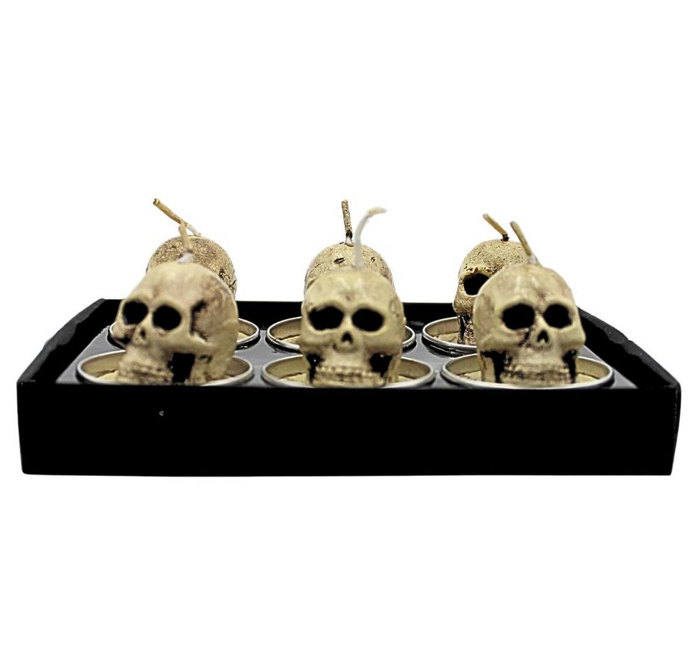 Dekohelden24 Teelicht Teelichtfiguren in verschiedenen Formen (6er Set) von Dekohelden24