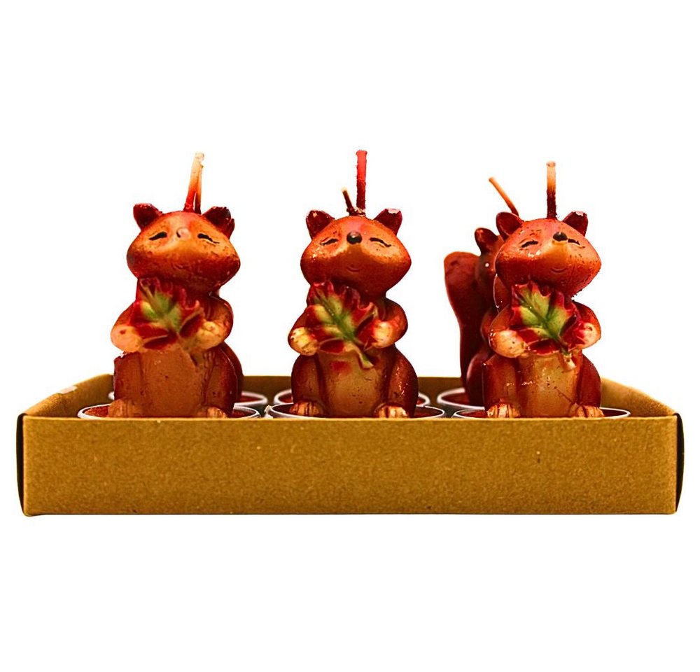 Dekohelden24 Teelicht Teelichtfiguren in verschiedenen Formen (6er Set) von Dekohelden24