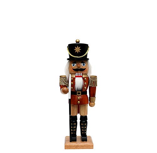 Dekohelden24 Wunderschöner Nussknacker als Soldat, ca. 24 cm. von Dekohelden24