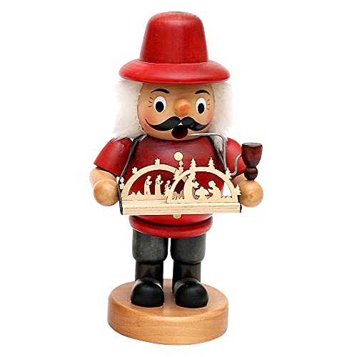 **** Räuchermann als Schwibbogenhändler, ca. 19 cm von Dekohelden24