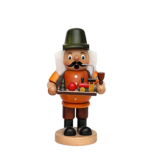 Dekohelden24 **** Räuchermann als Spielzeughändler, ca. 19 cm von Dekohelden24
