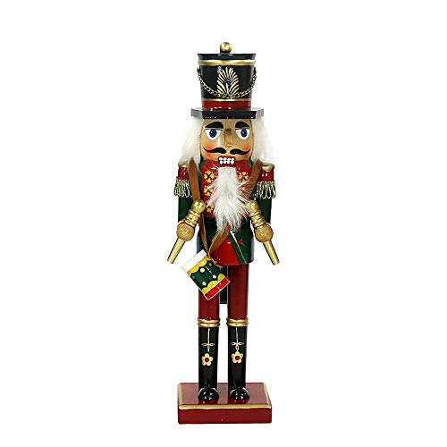 Dekohelden24 Zauberhafter altdeutscher Nussknacker, ca. 38 cm von Dekohelden24