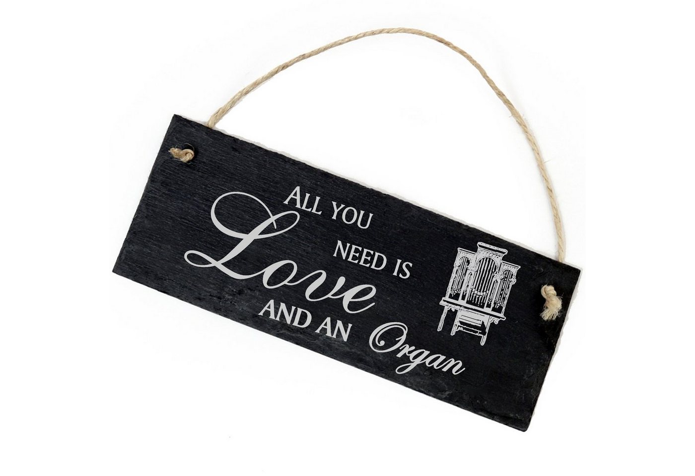 Dekolando Hängedekoration Orgel 22x8cm All you need is Love and an Organ Dekolando Hängedekoration Orgel 22x8cm All you need is Love and an Organ von Dekolando