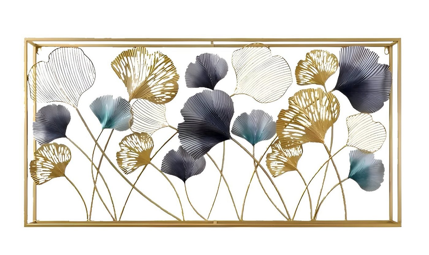 Dekoleidenschaft Metallbild 3D Wandbild Blätter" oder "Gingko" aus Metall, verschiedene Modelle, Blätter, Wanddeko, Wandschmuck, Bild für Wohnzimmer, Flur, Schlafzimmer" von Dekoleidenschaft