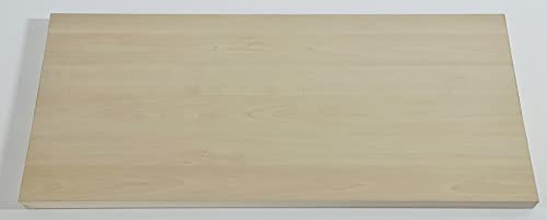 Regalboden Premium in 3 Farben & 2 Größen, Regalboden Holz Regalbrett Wandboard (ahorn, 79x37 cm) von Dekoleidenschaft