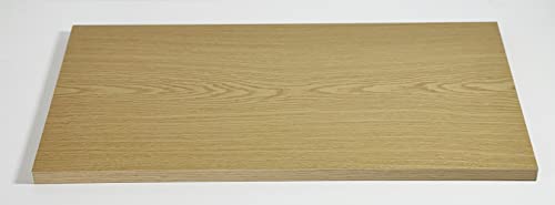 Wandregal SOLIDO 10 Farben 8 Größen, Regalboden Fachboden Regalbrett (Eiche, 120x30 cm) von Dekoleidenschaft